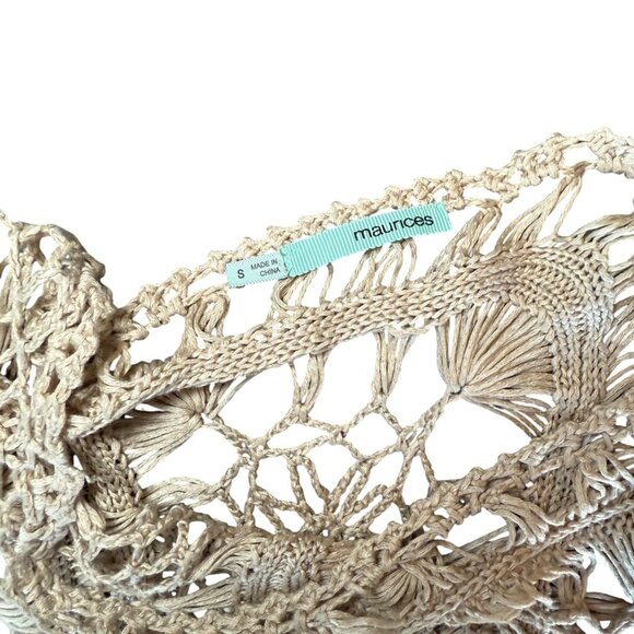 Maurices Boho Crochet Lace Top – Size Small - Picture 2 of 2